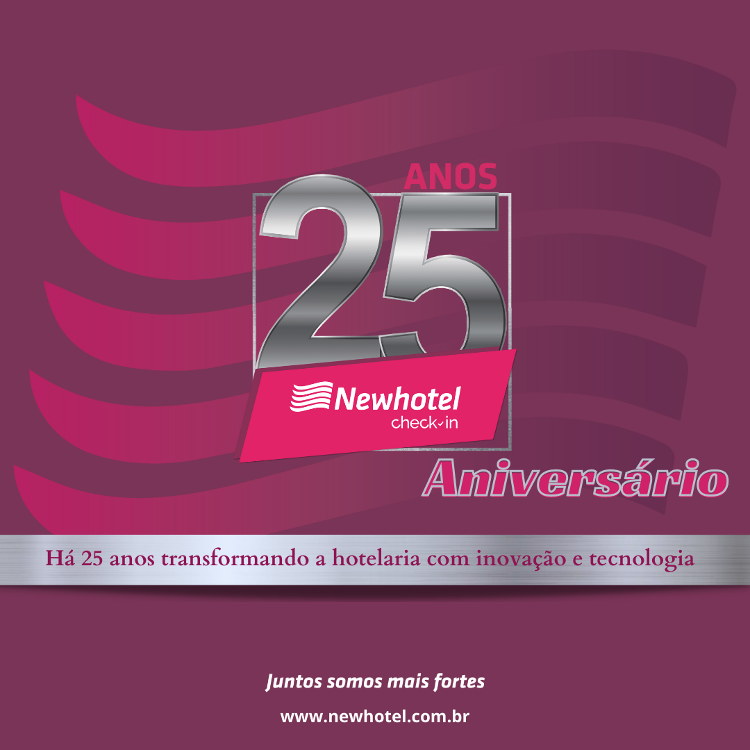 Newhotel Check-in, há 25 anos transformando a hotelaria com inovações tecnológicas!