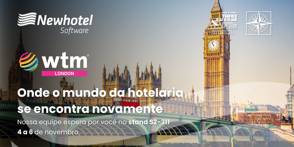 WTM Londres: onde o mundo da hotelaria se encontra novamente.