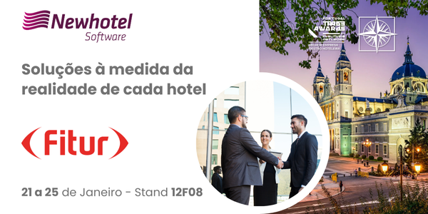 Newhotel na FITUR 2026: demos ao vivo, consultoria no local e soluções feitas para a realidade de cada hotel