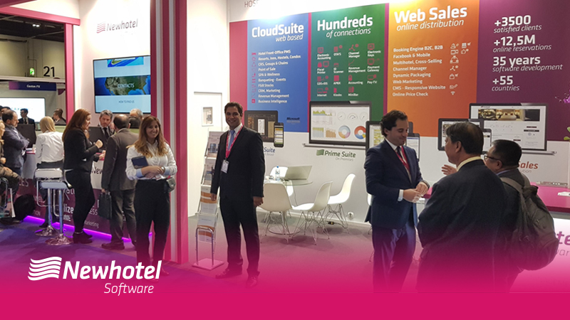 We can already say it was been a very busy day with many leads and visits from several clients and technological partners.