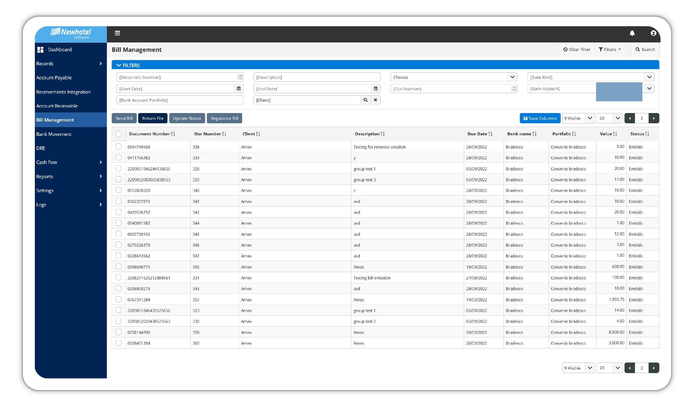 hotel bill management software