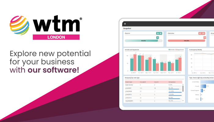 Newhotel will be at WTM to showcase the modular software that optimizes management across all hotel departments.
