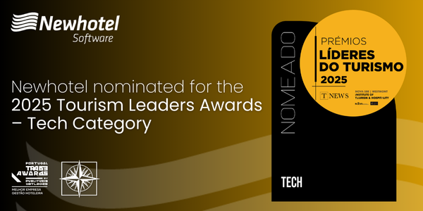 Newhotel nominated for the 2025 Tourism Leaders Awards – Tech Category