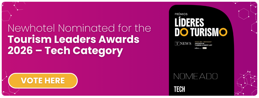 Newhotel Nominated for the Tourism Leaders Awards 2026 – Tech Category