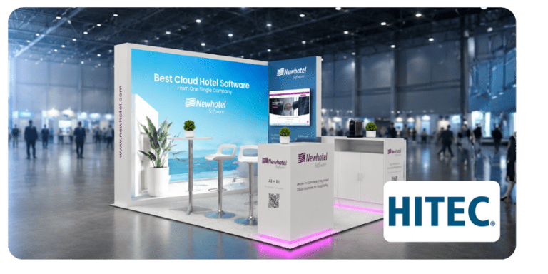 Newhotel Unveils AI-Powered PMS with Integrated BI at HITEC 2026.