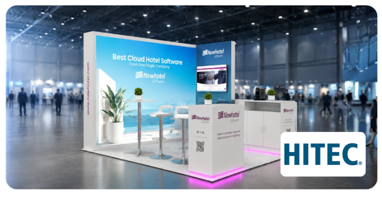 Newhotel Unveils AI-Powered PMS with Integrated BI at HITEC 2026.